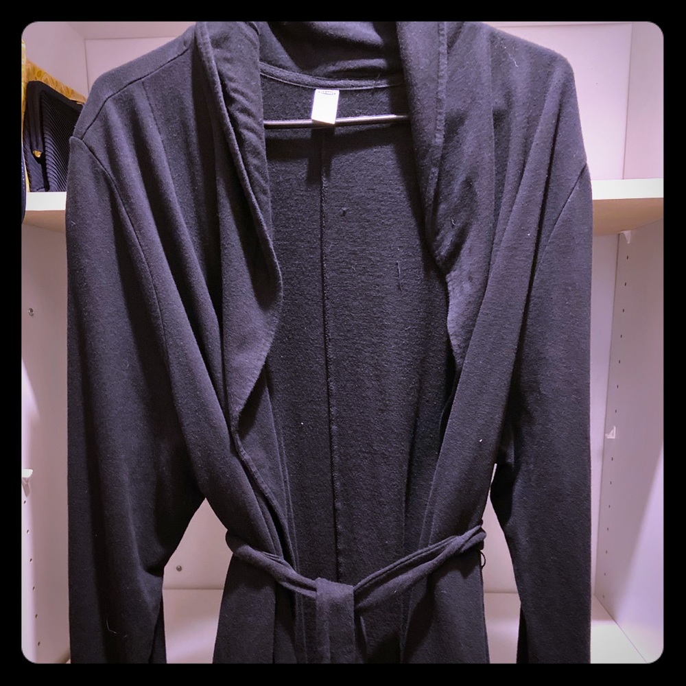 Old Navy maternity cardigan with belt